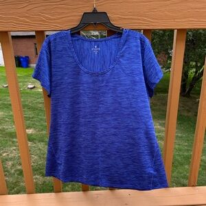 Athleta Women's Blue Workout Top - 1X